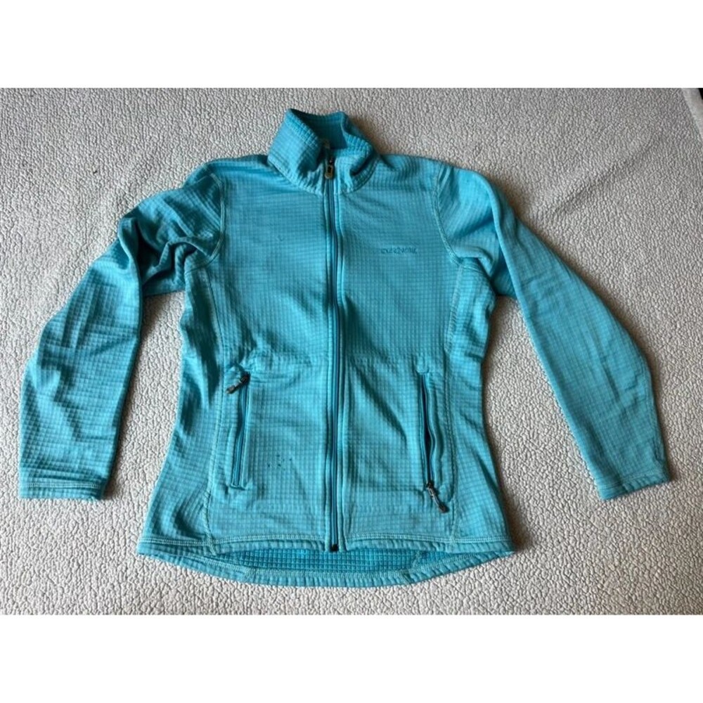 Patagonia R1 Full Zip Jacket Baby Blue Womens XS